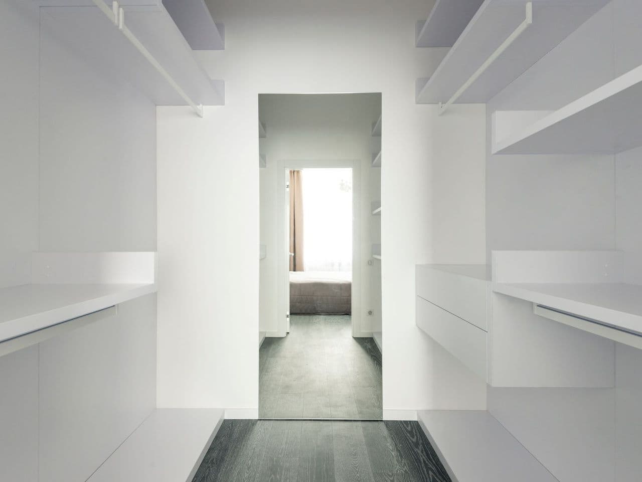 Aménagement d'un dressing