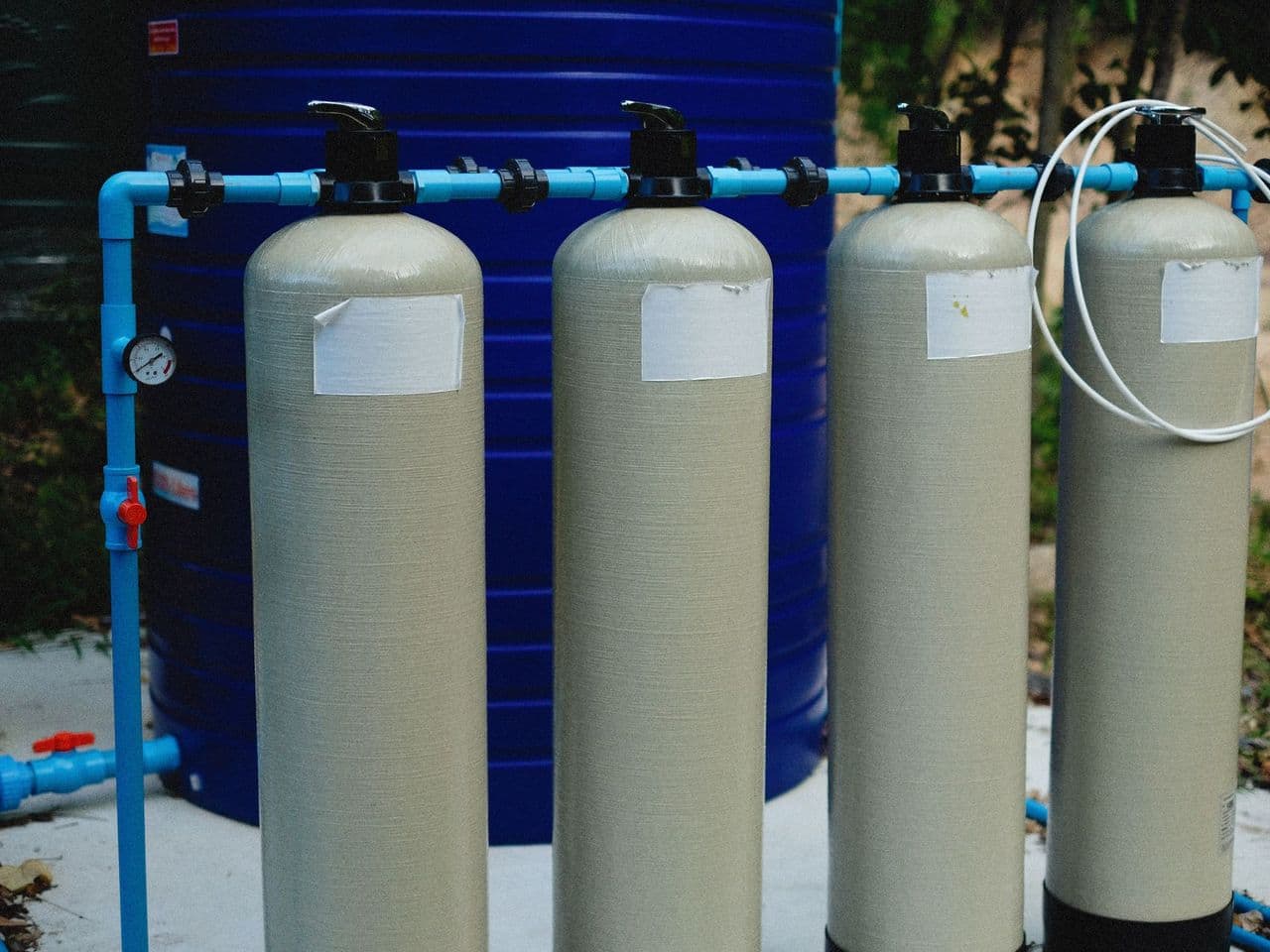 Installation d'un adoucisseur d'eau