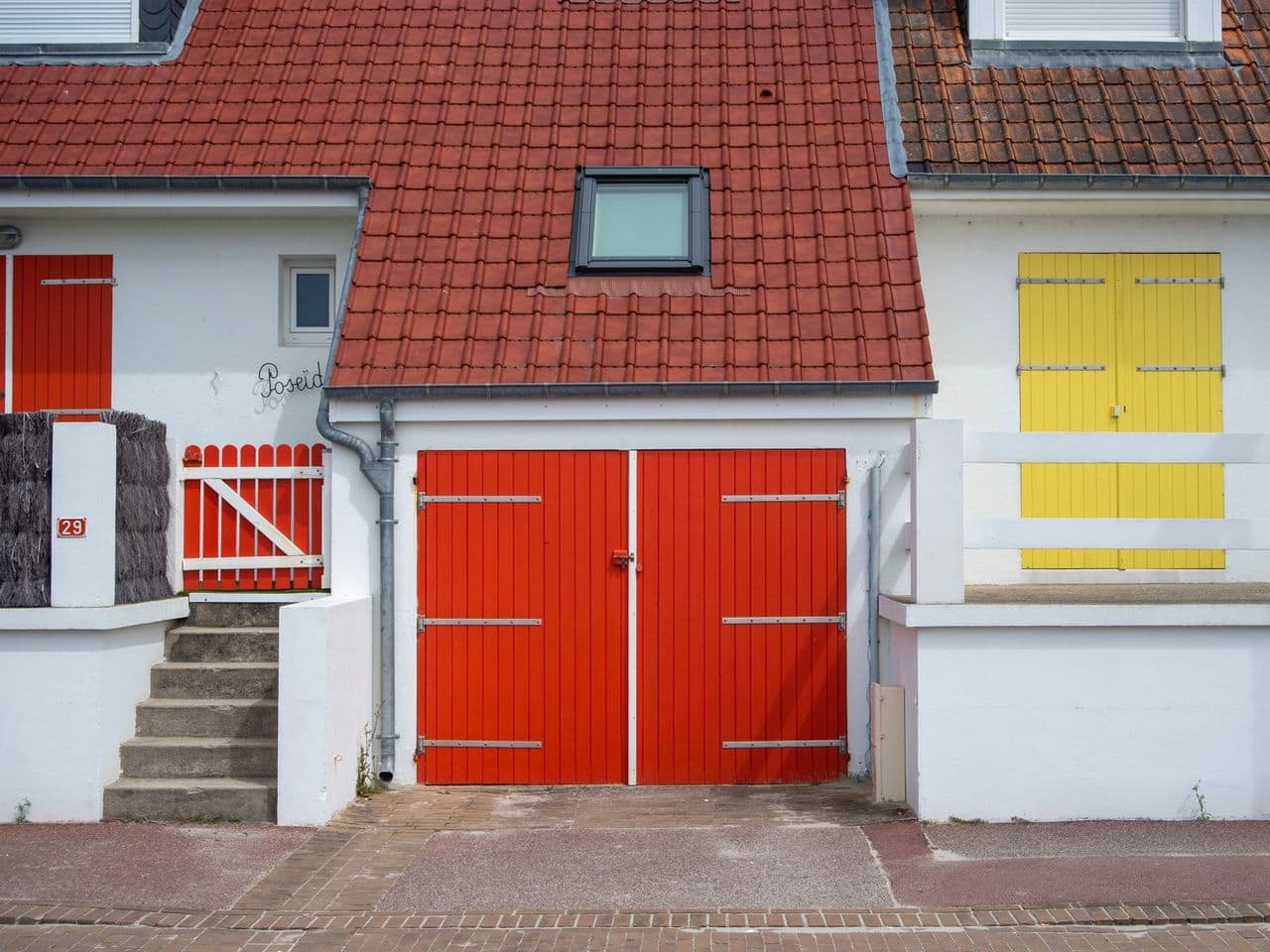Pose d'une porte de garage
